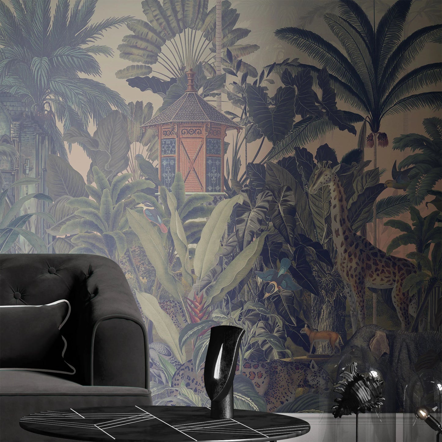 Lush Botanical Wall Mural